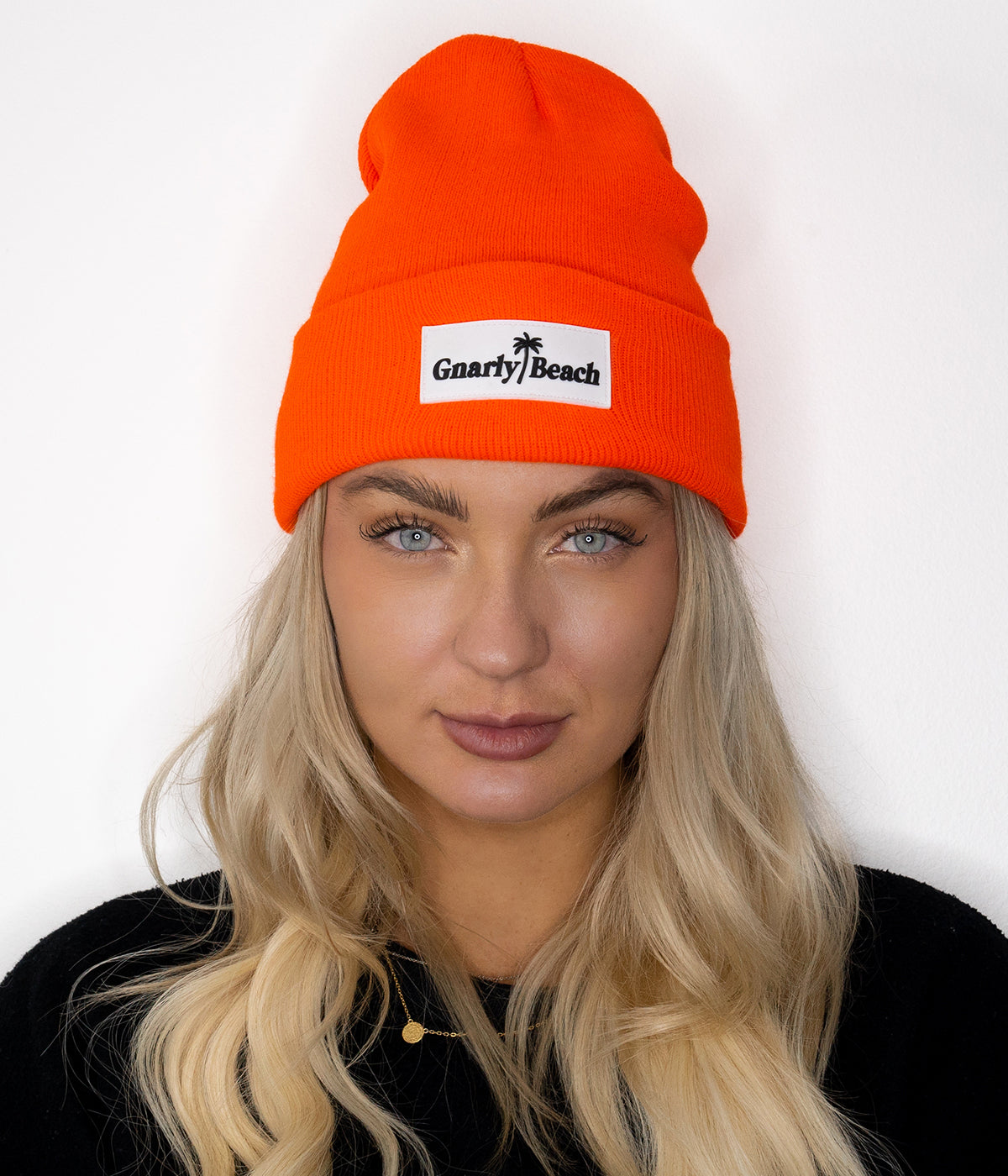 Fold Beanie | Orange