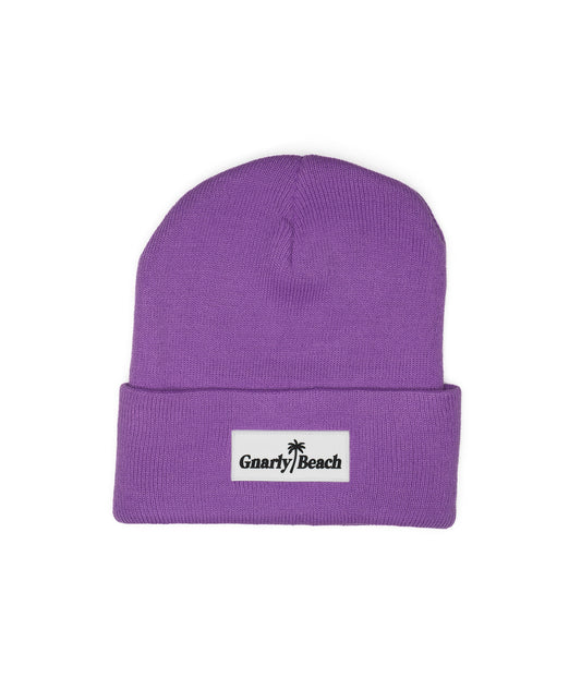 Fold Beanie | Purple