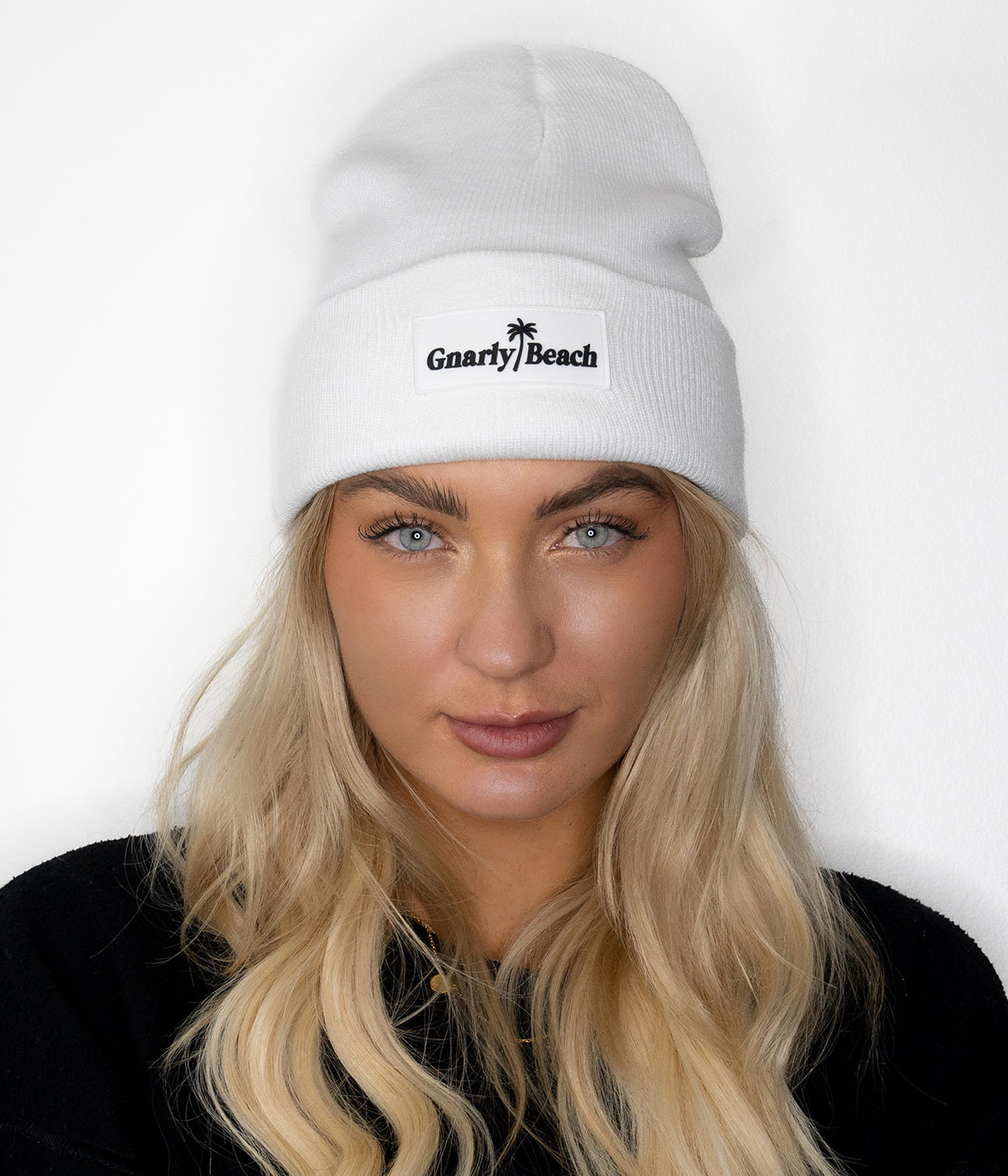 Fold Beanie | White