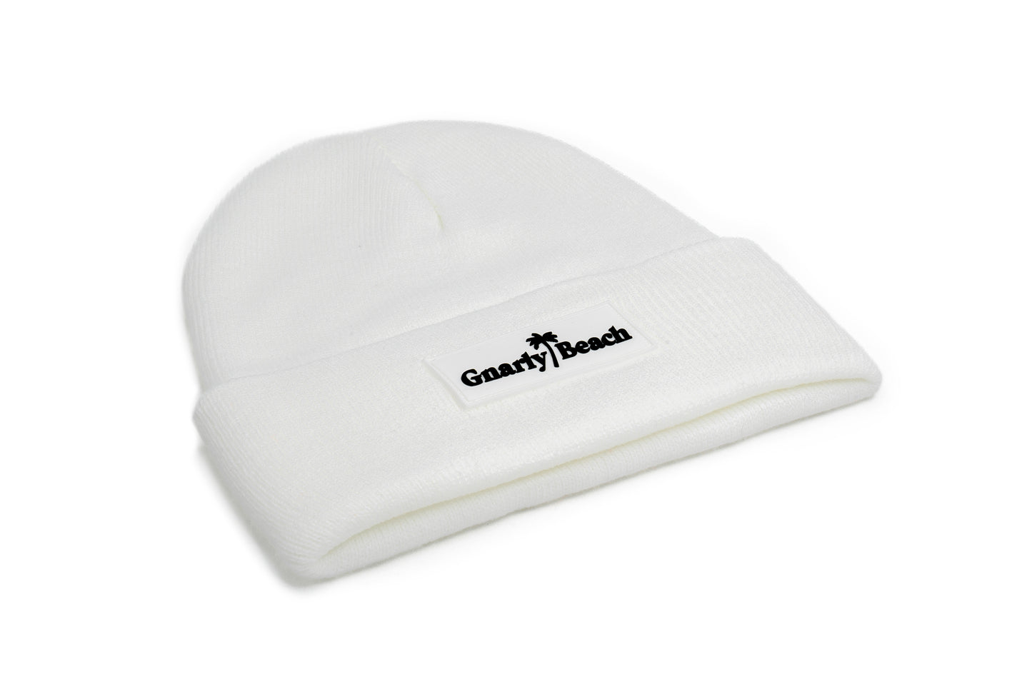 Fold Beanie | White